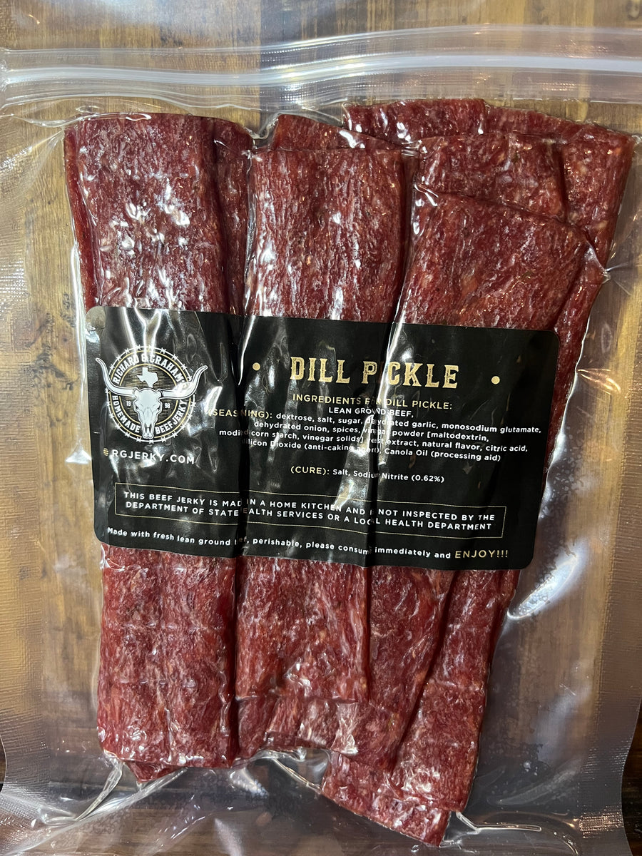 Dill Pickle Richard & Graham's Homemade Beef Jerky